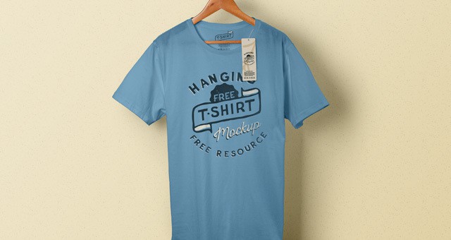 Mockup di t-shirt classica Psd