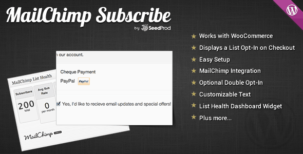 Berlangganan WooCommerce MailChimp