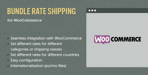 Pengiriman Tarif Bundel E-Commerce WooCommerce