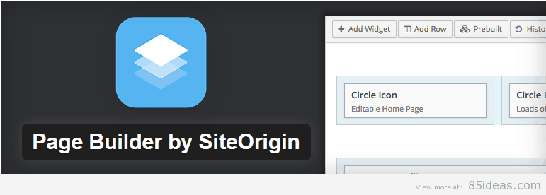 SiteOriginプラグインによるページビルダー
