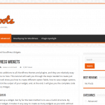 Widgets avanzados de WordPress