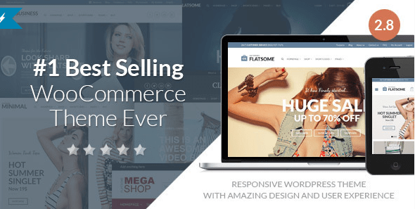 Flaches WordPress-Theme