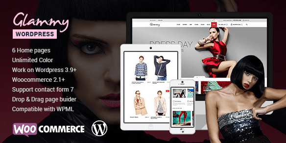 Glamy WordPress-Theme
