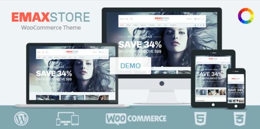EmaxStore E-Commerce-WordPress-Vorlage