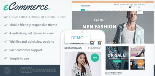 E-Commerce-WordPress-Vorlage