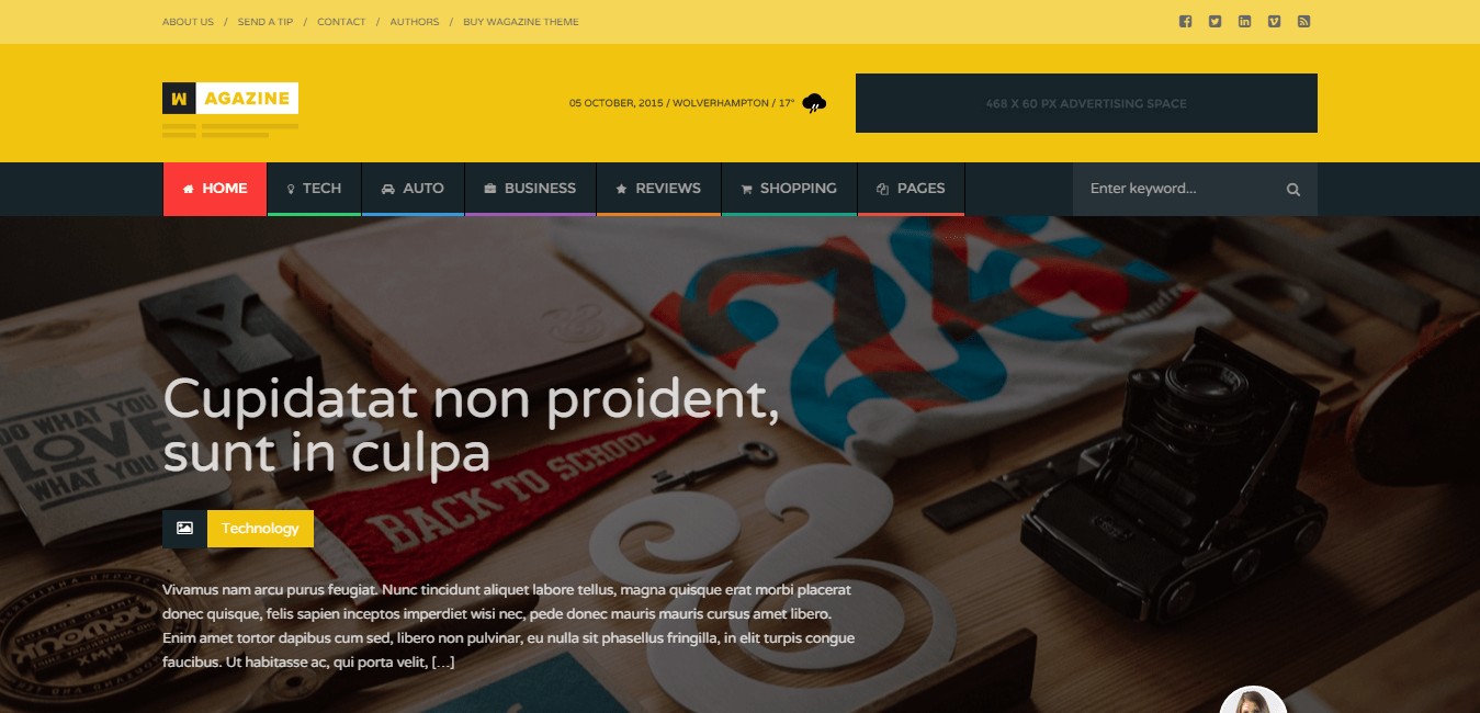 Thema des Wagazine-Magazins