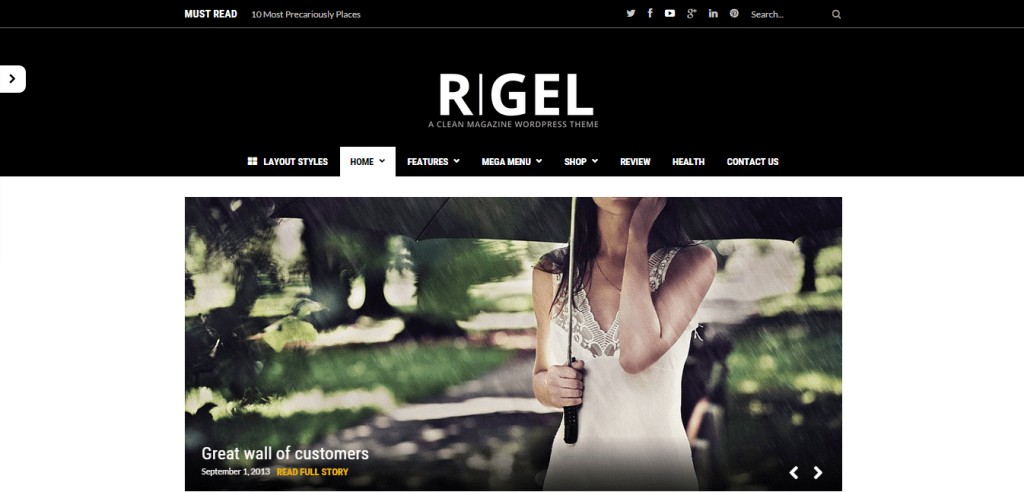 Rigel-Redaktionsthema