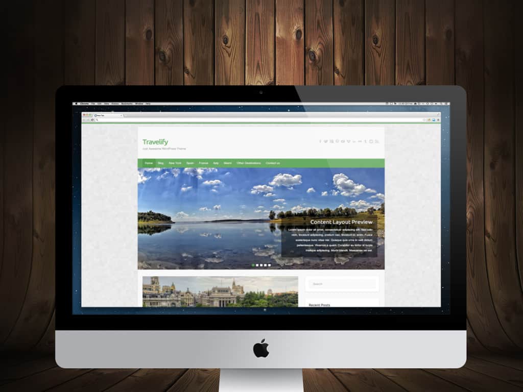 Travelify WordPress