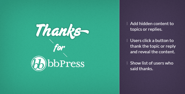 bbPress Danke