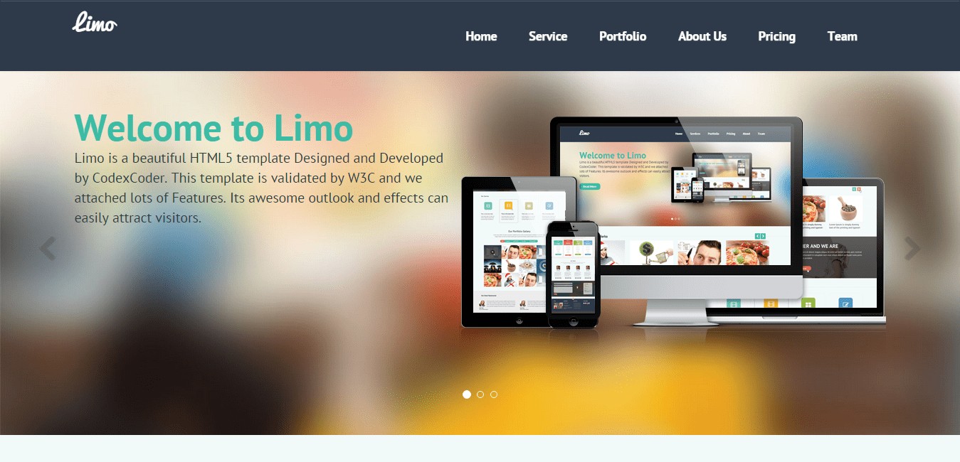 Limousinen-Thema WordPress