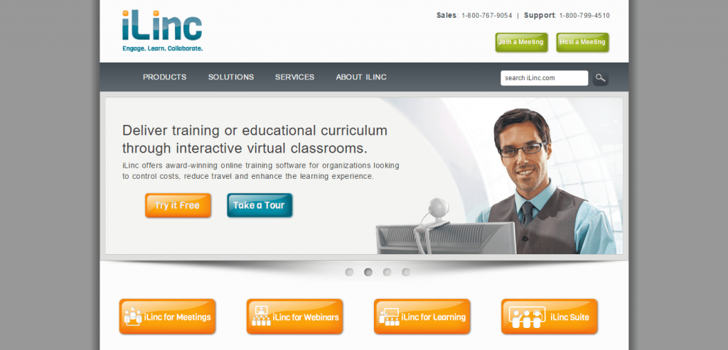 iLinc Web- und Videokonferenzen