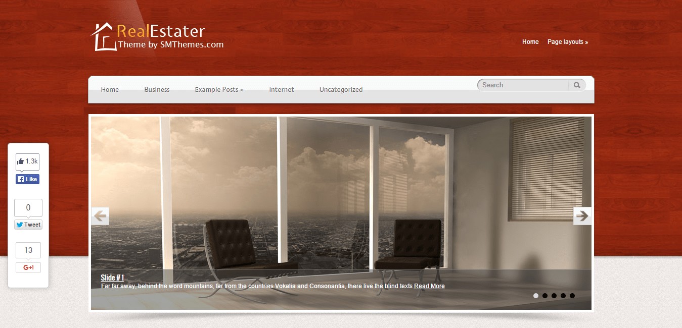 SMThemes RealEstater-Demo