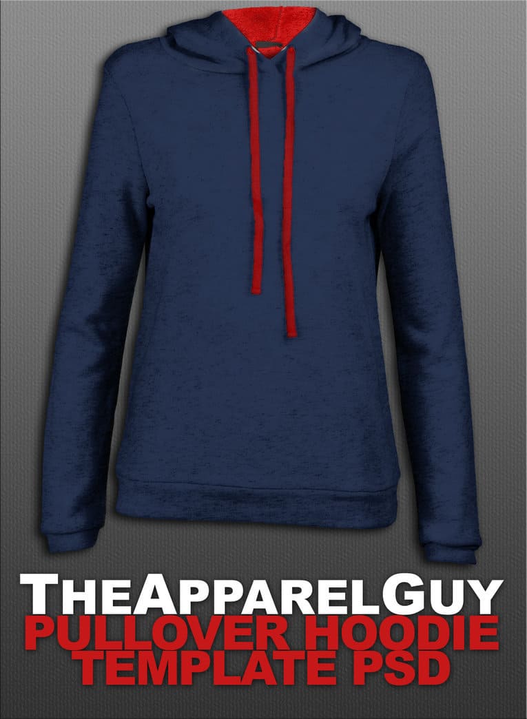 Frauen-Pullover-Hoodie PSD