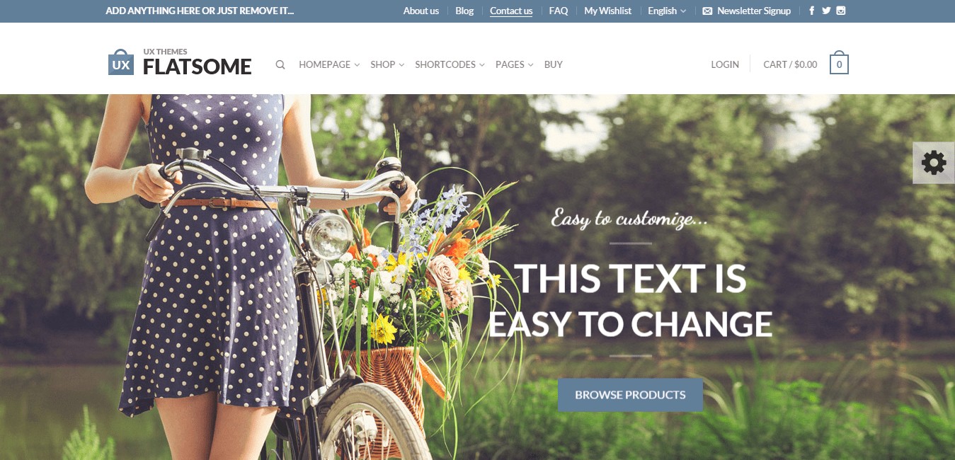 Flatsome Store UX Themes-Website
