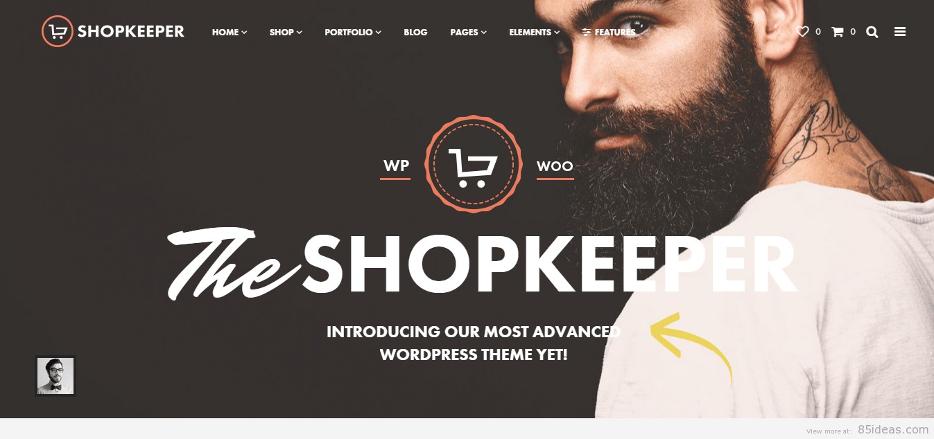 Shopkeeper Responsive Shop-Thema
