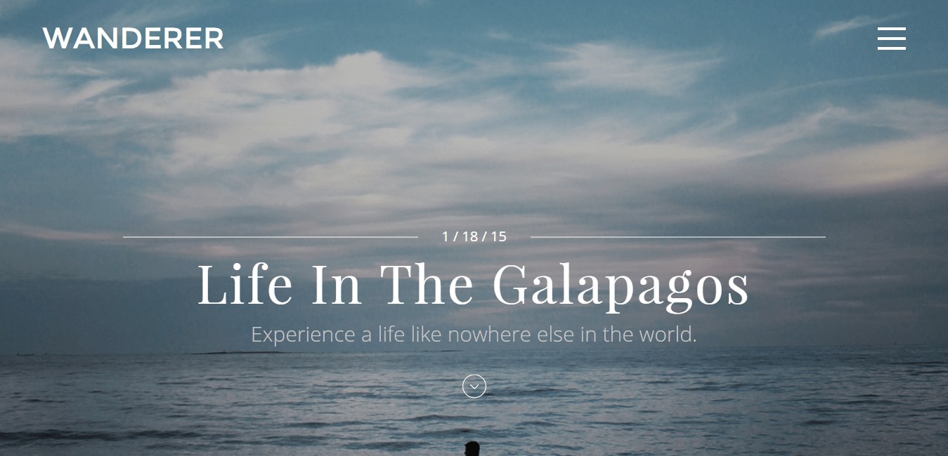 Wanderer WordPress-Theme