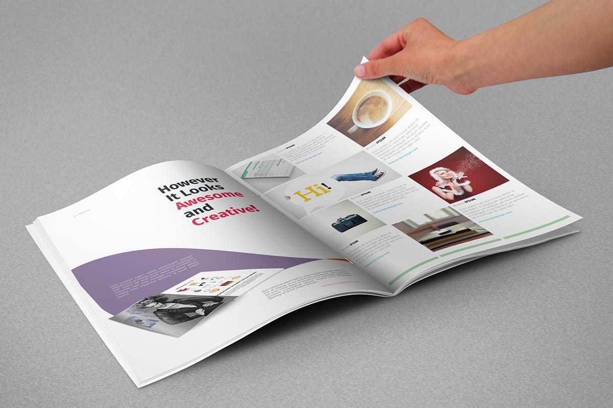 Kostenlose Zeitschriftenvorlage