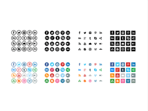 Kostenlose Social-Media-Icons