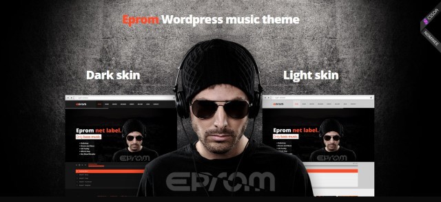 3-Eprom - WordPress Music Band & Musiker-Thema
