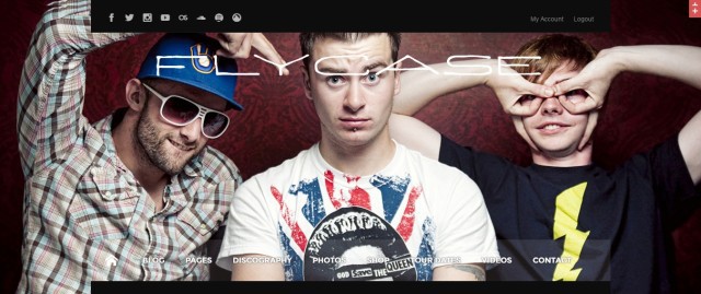 2-Flycase- Komplette Musiklösung für WordPress