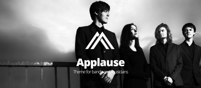 10 Applaus – One-Page Responsive Music & DJ WP Theme