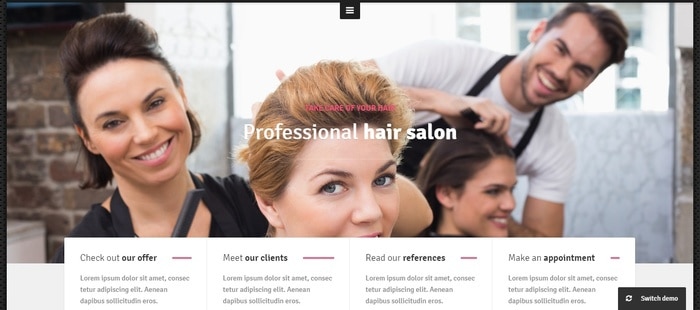 WordPress-Themes für Salons