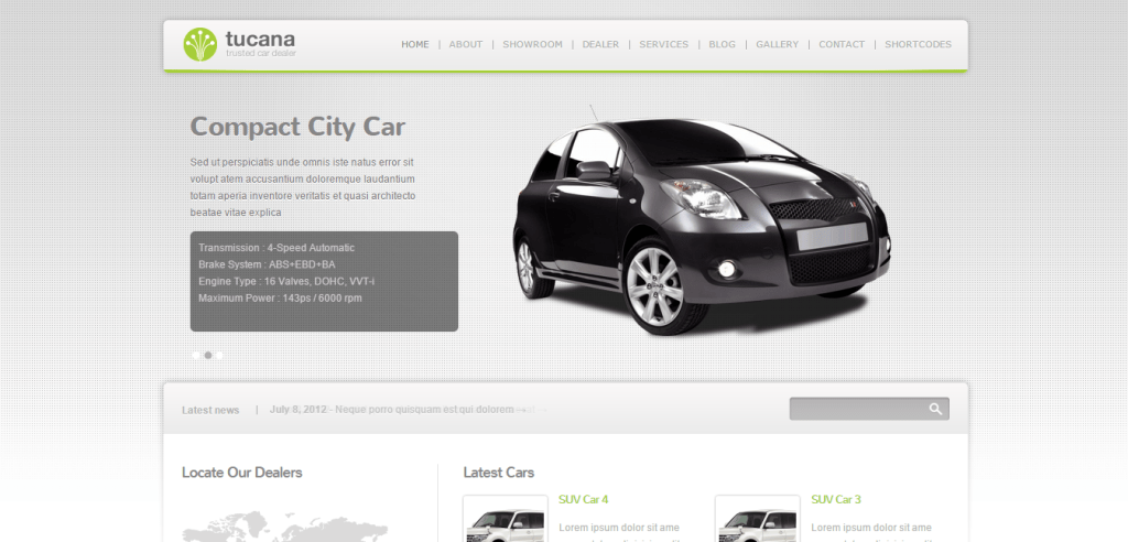 Tema del coche Tucana