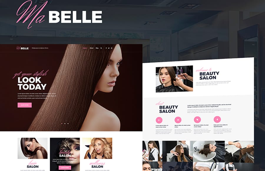 MaBelle - Tema WordPress Salon Kecantikan