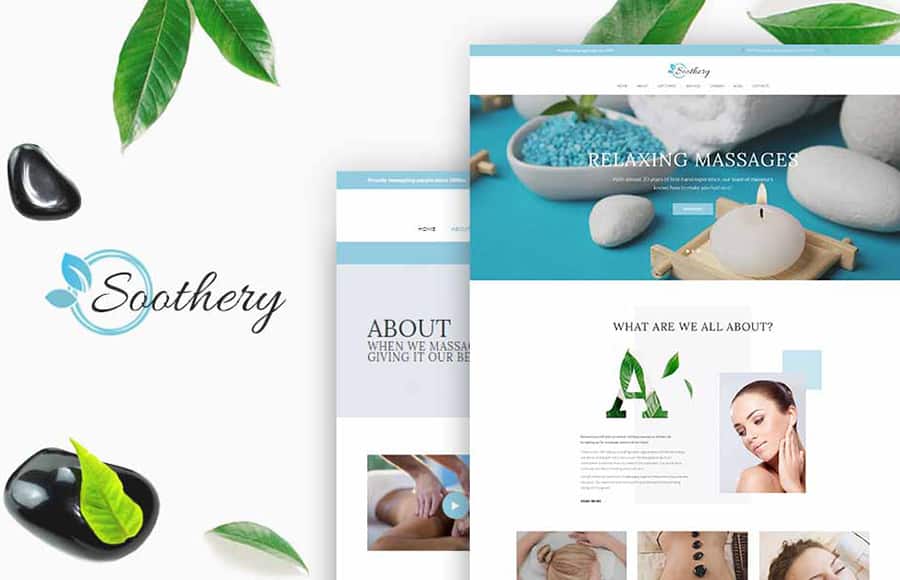 Tema WordPress Salon Pijat
