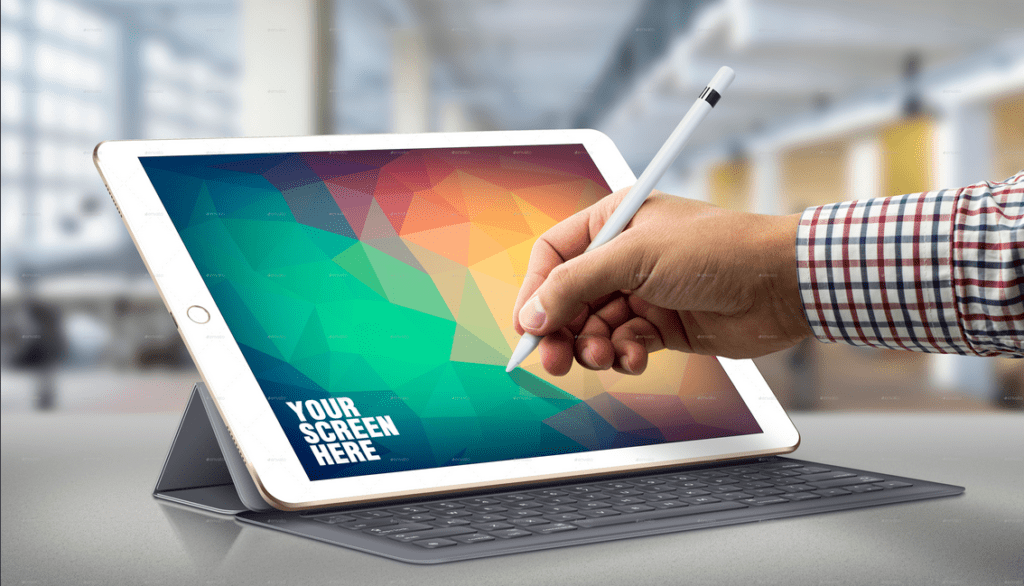 maquete do ipad-pro-responsive