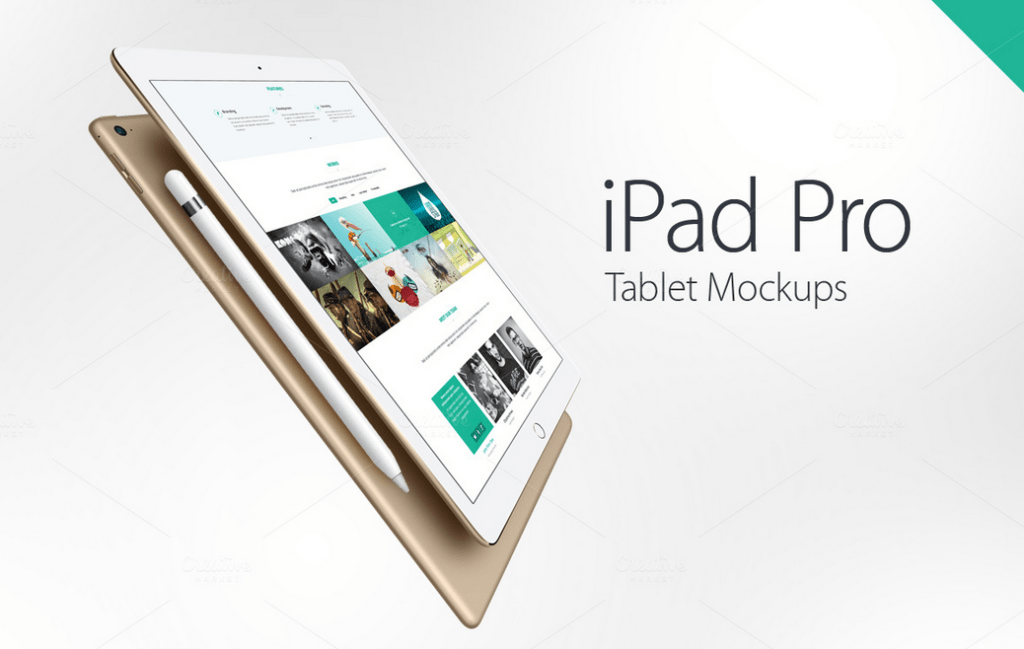 maquetes de ipad-pro-tablet