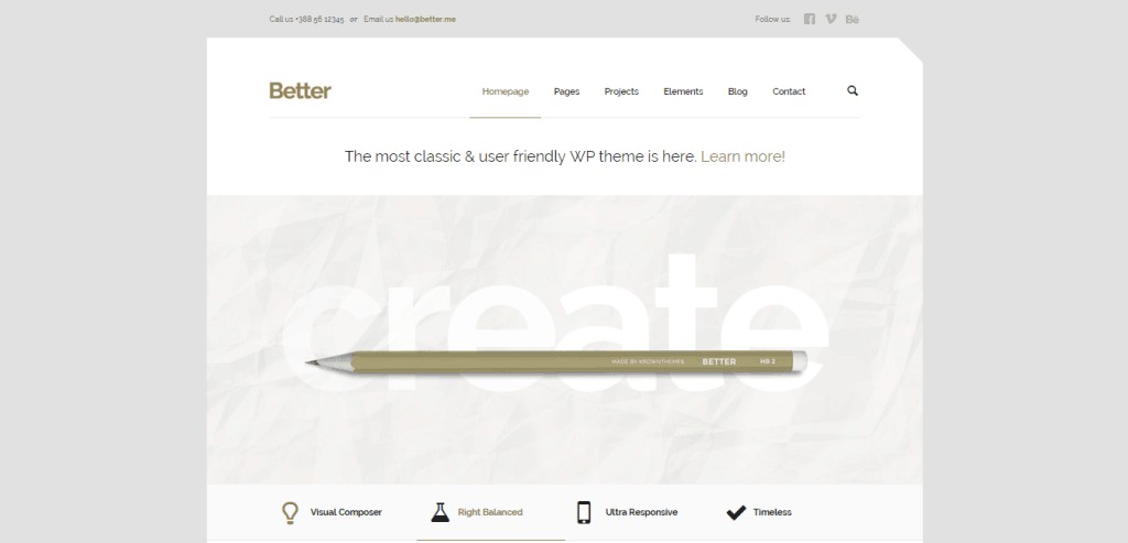 Melhor tema WordPress