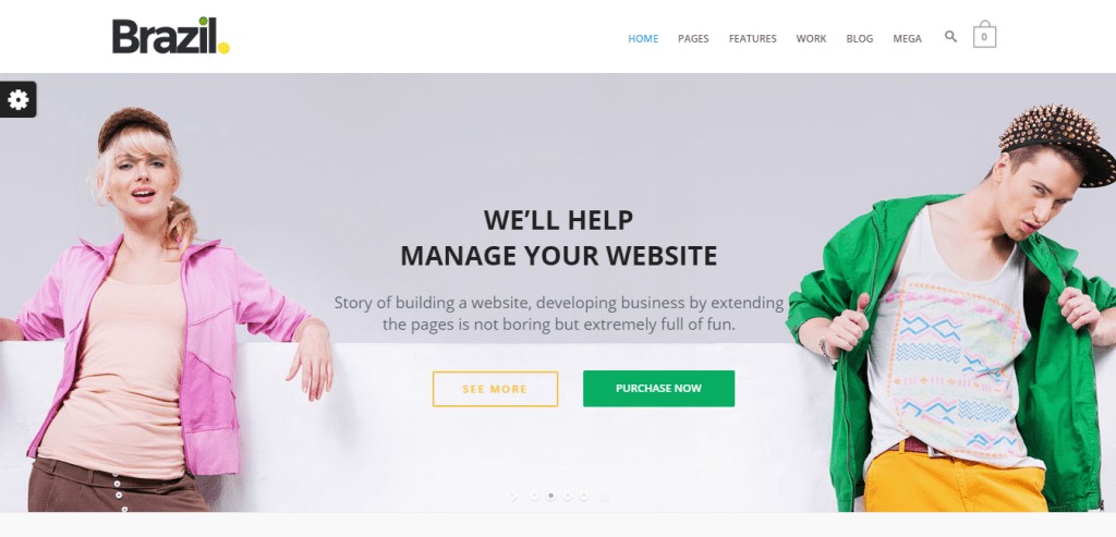 Tema WordPress Multiuso Brasil