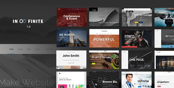 Infinite-Responsive-Multi-Purpose-WordPress Theme