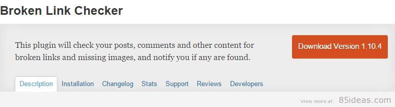 Plugin Verificador de Link Quebrado