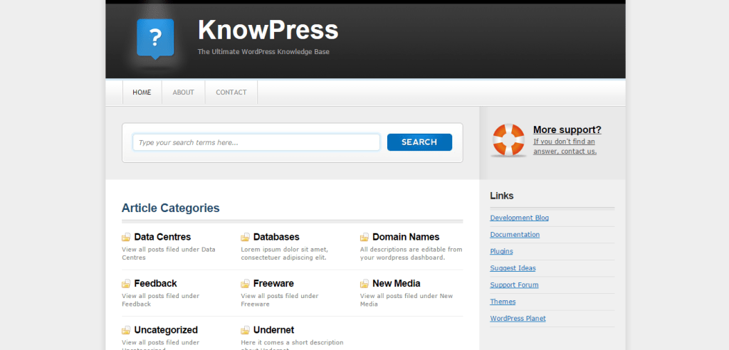 KnowPress teması