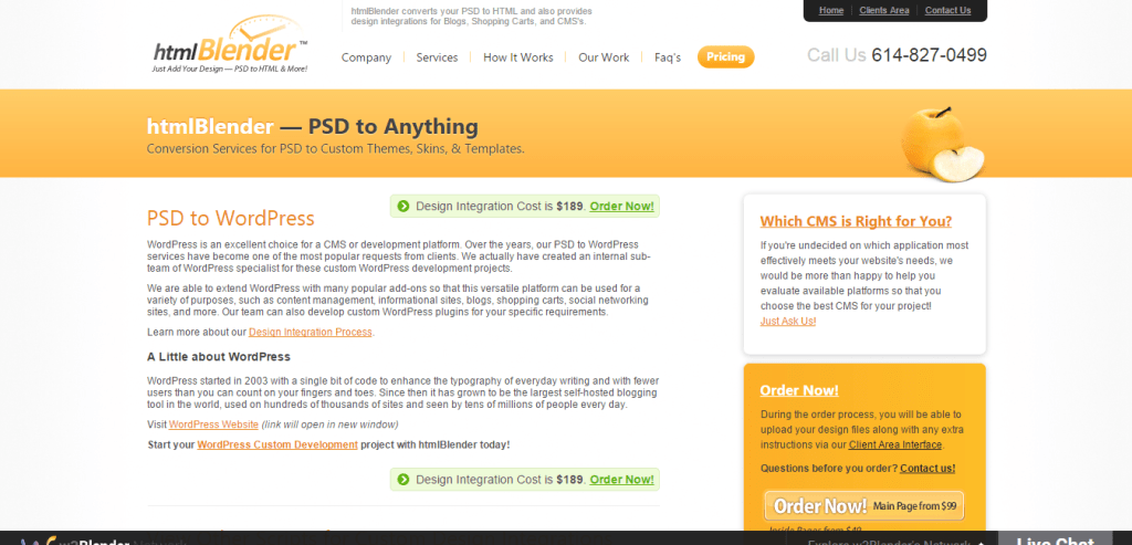 WordPress'e Html Blender Entegrasyonu