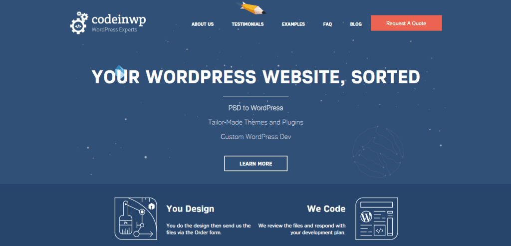 CodeinWP PSD'den WordPress'e