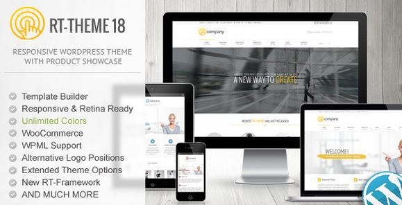 RTTheme 18 Temă WordPress receptivă