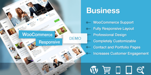 Tema WordPress pentru afaceri