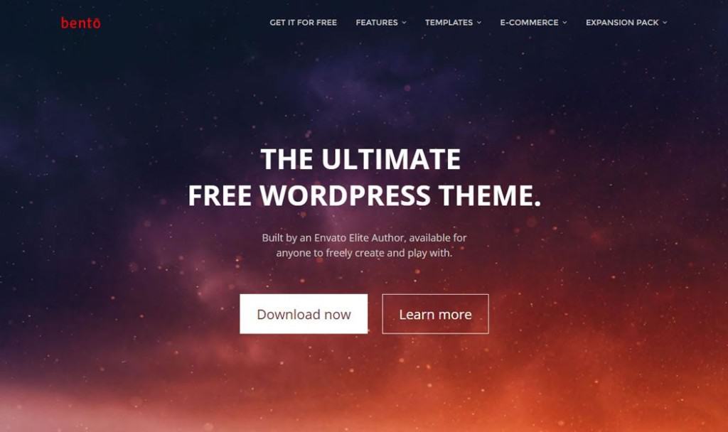 Tema WordPress Bento