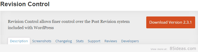 Plugin de control al reviziilor