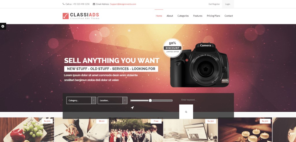 Classiads WordPress-Theme