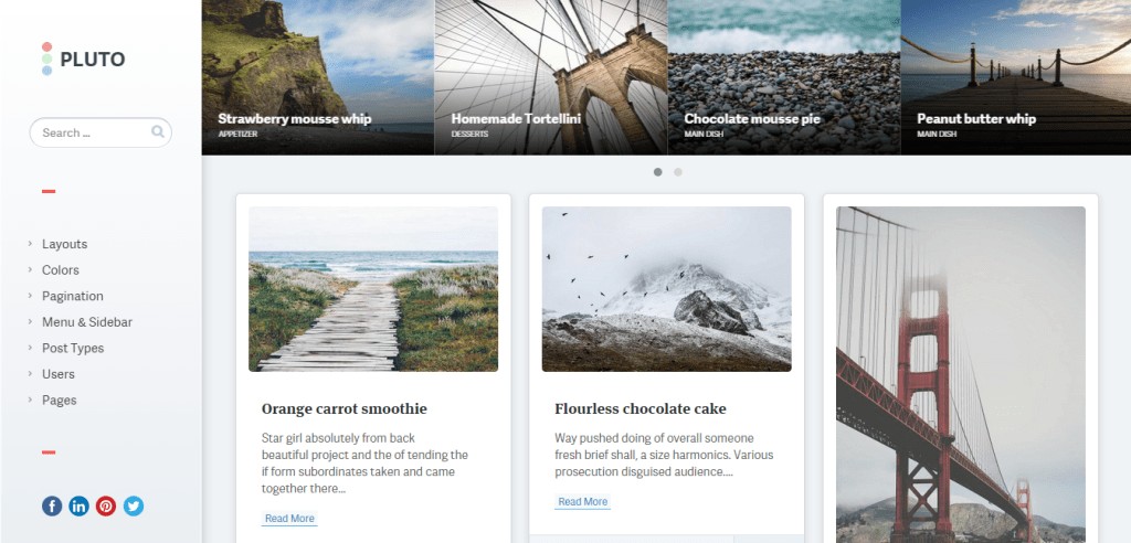 Pluto WordPress-Themes
