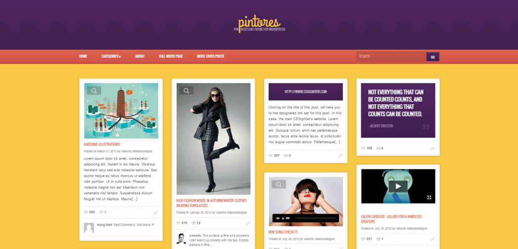 Pintores WordPress-Theme