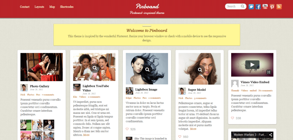 Thema Pinnwand