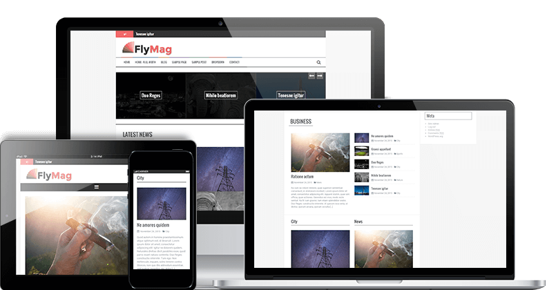Tema WordPress FlyMag