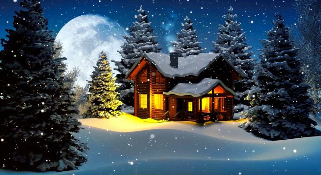 Wintermalerei