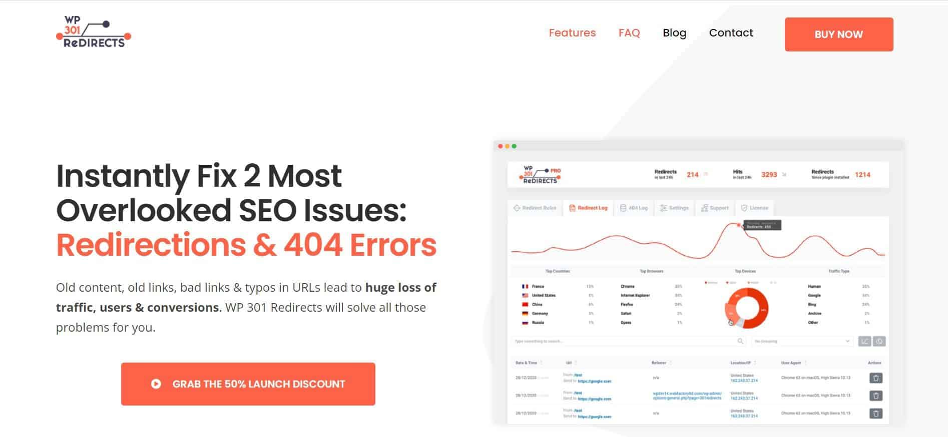 Redirecciones WP 301