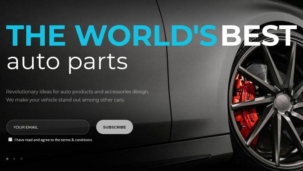 Temas de WordPress enfocados en automóviles